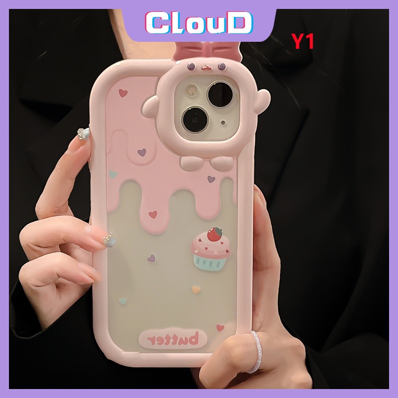 Soft Case Desain Es Krim Kue Donat Pita Monster Kecil Untuk IPhone 11 6 6S 7 8 14 Plus XR 14 13 12 Pro MAX 14 Plus X XS MAX SE