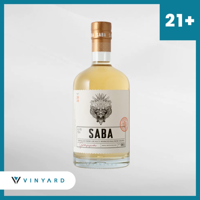 Sababay Grappa 750 Ml ( Original &amp; Resmi By Vinyard )