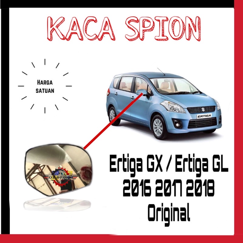 kaca spion Ertiga GX 2016 2017  Kaca Spion Ertiga GL 2016 - 2017 Original Kiri atau Kanan Bisa COD a