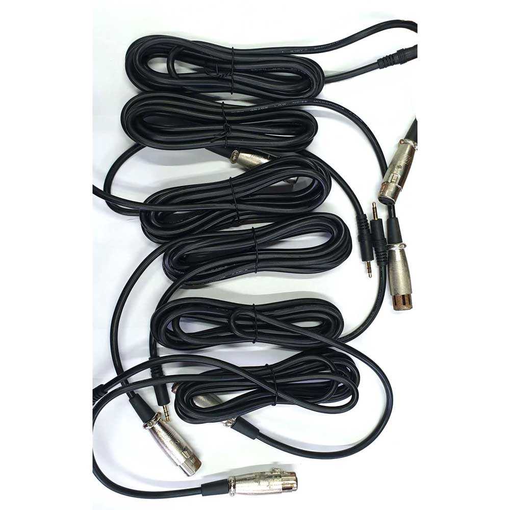 IDN TECH - Kabel 3.5mm to XLR Karaoke Mic Berkarat 2M AV129 (OBRAL/DEFECT)