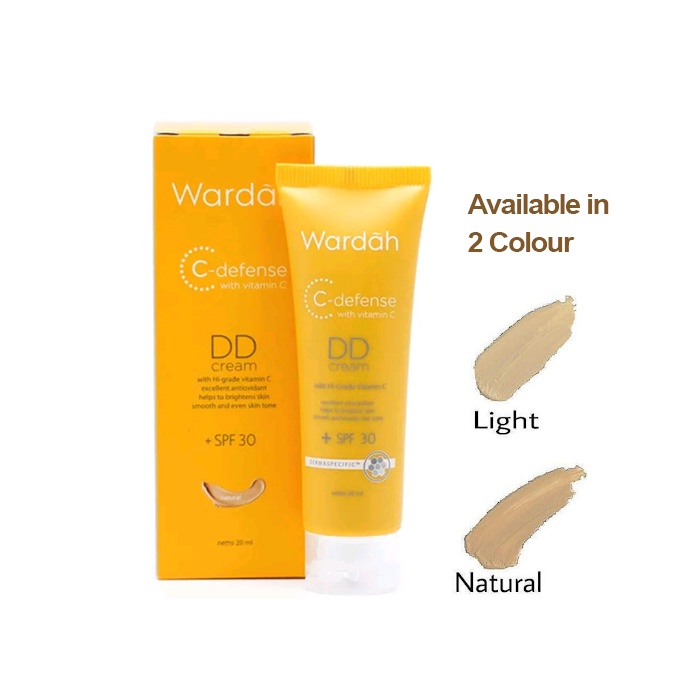 Paket Wardah C-defense Lengkap Glowing Cerah