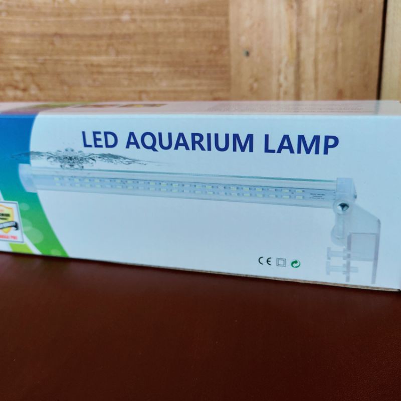 SAKKAI PRO LED-9watt CRYSTAL Jepit Gantung Nyala 3 mode Lampu Aquarium Aquascape