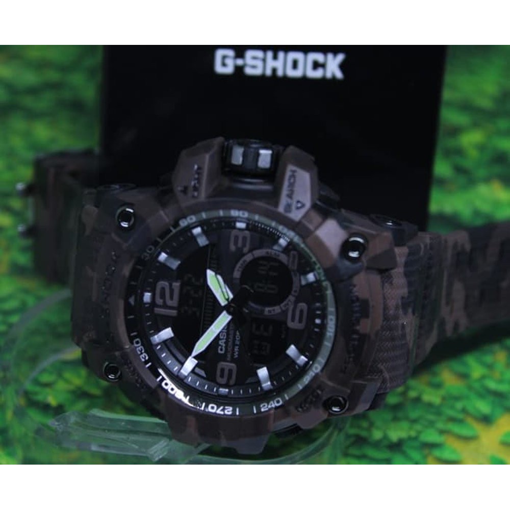 JAM TANGAN PRIA G-SHOCK GG 1000 ARMY BROWN