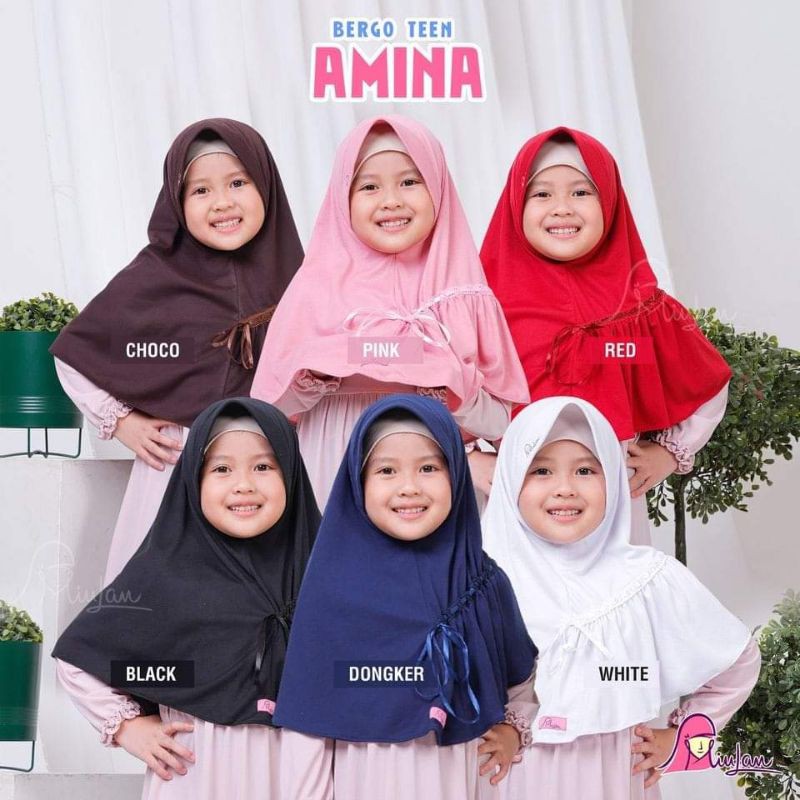 Bergo anak Amina Miulan