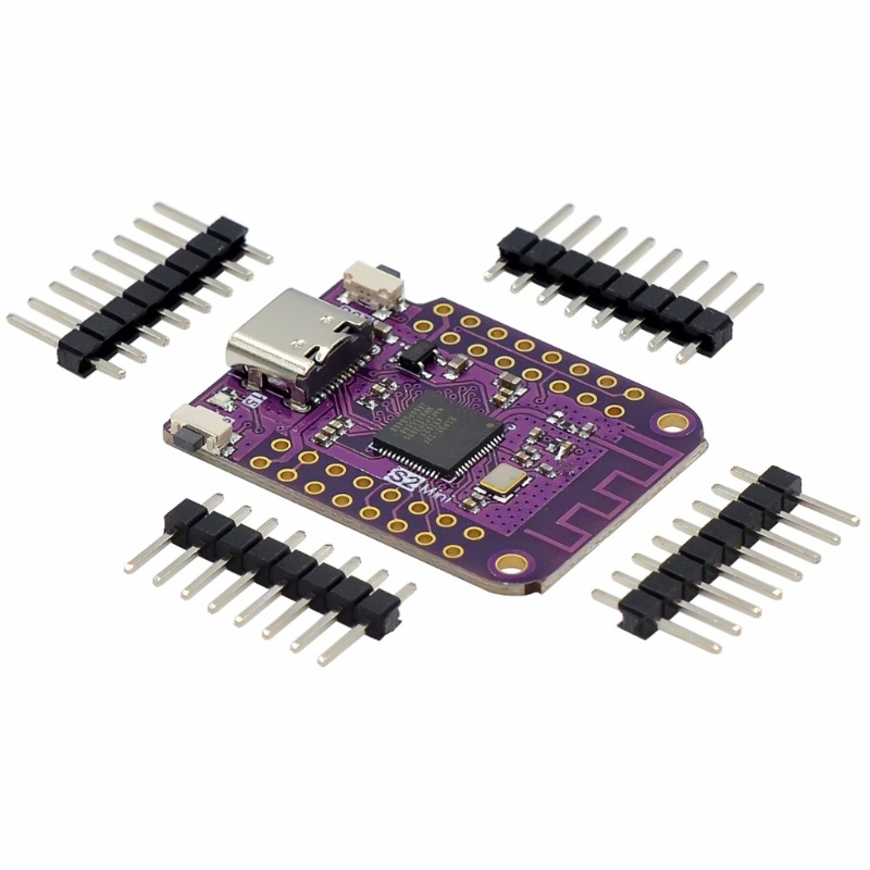 Zzz S2 Mini V1.0.0 ESP32-S2 4MB FLASH WIFI ESP32-S2FN4R2 IC Tipe C 34X25.5MM