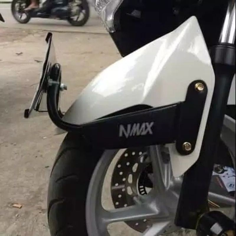 Breket Kedudukan Plat Nomor Besi Nmax,Nmax New 2020 Pemasangan Di spakbor