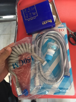 Selang Shower Stainless 150cm Fl8- Selang Per Flexible 1,5 Meter Fleksibel 150 Cm Kloset Mandi /e31