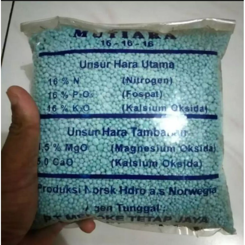 Menjual Pupuk NPK MUTIARA (1/2 & 1 Kg) murah