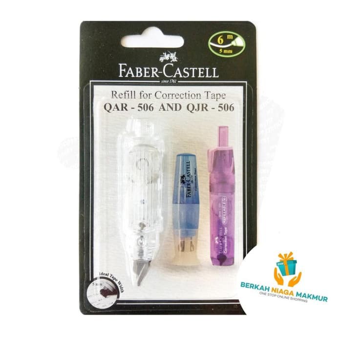 

Refill Correction Tape Faber Castell QAR-506 / QJR-506