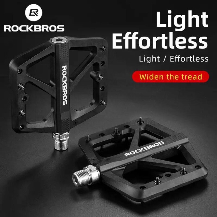 ROCKBROS Pedal Sepeda M906 Mtb gunung Roadbike Ultra light Non Slip