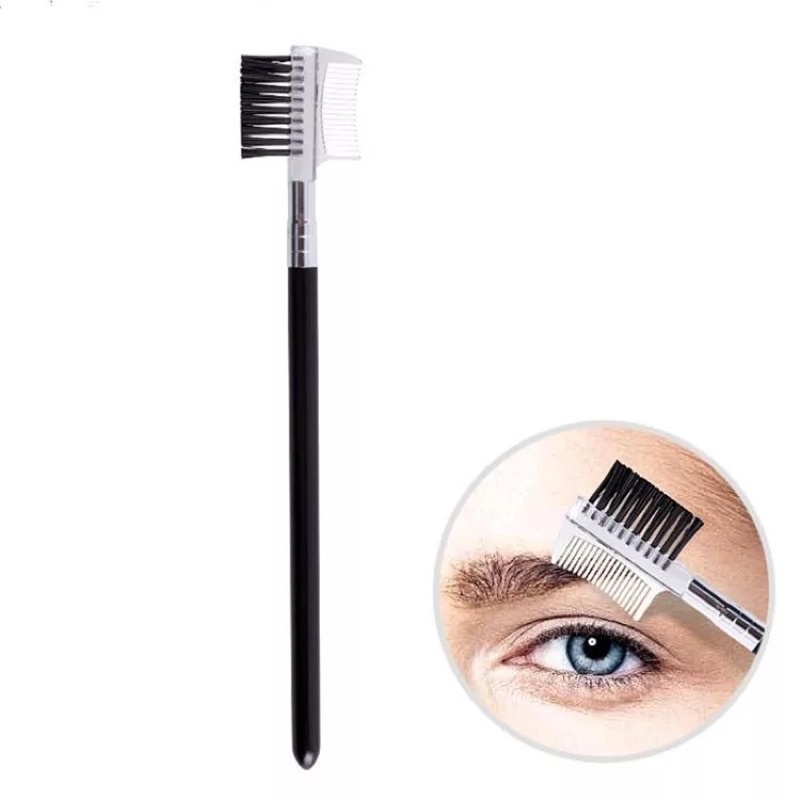 A239 - 2in1 EYEBROW EYELASH COMB - Eyelash Brush Eyebrow Comb Makeup Brushes Cosmetic Dual Makeup Tool Eyelash Eyebrow Makeup Brushes Comb Beauty