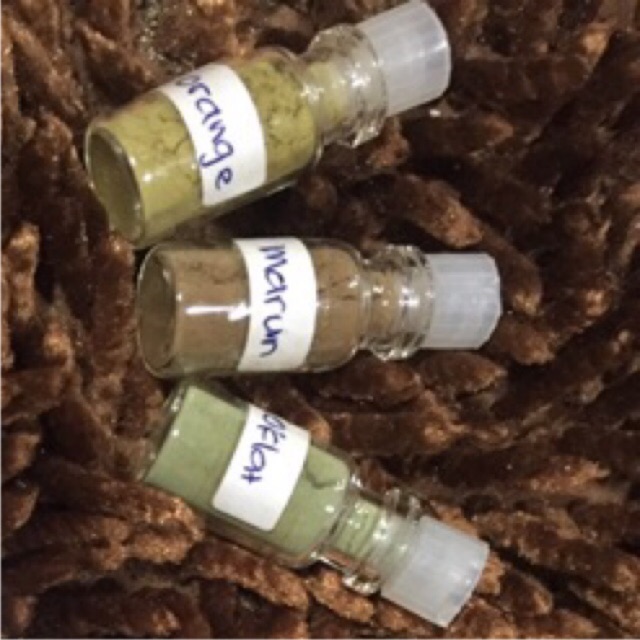 Kutek Muslim henna pacar arab bubuk 2gr kemasan botol