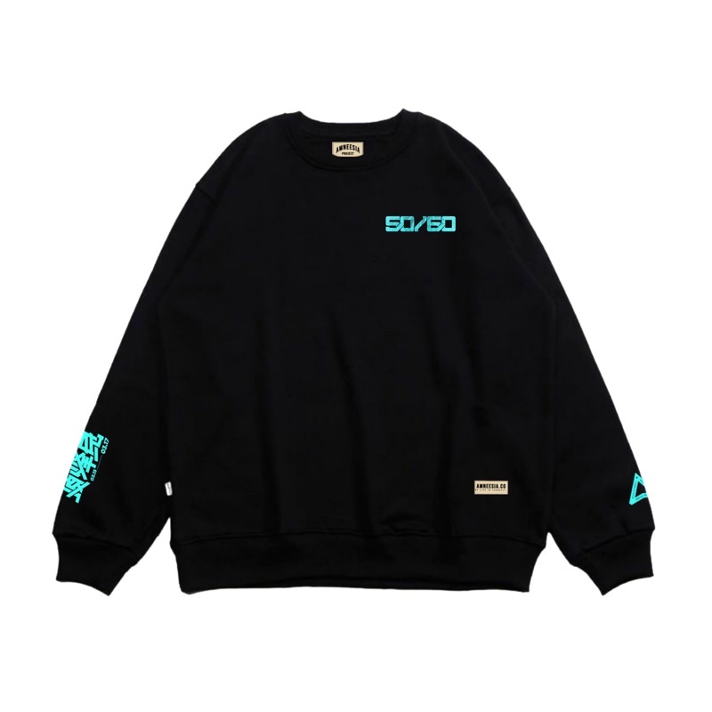 (BISA COD) BRAVE EFFECT Crewneck Bordir Sweater Jaket Hoodie Pria Wanita Premium Hodie Switer Suiter-Brve CN - TOKYO