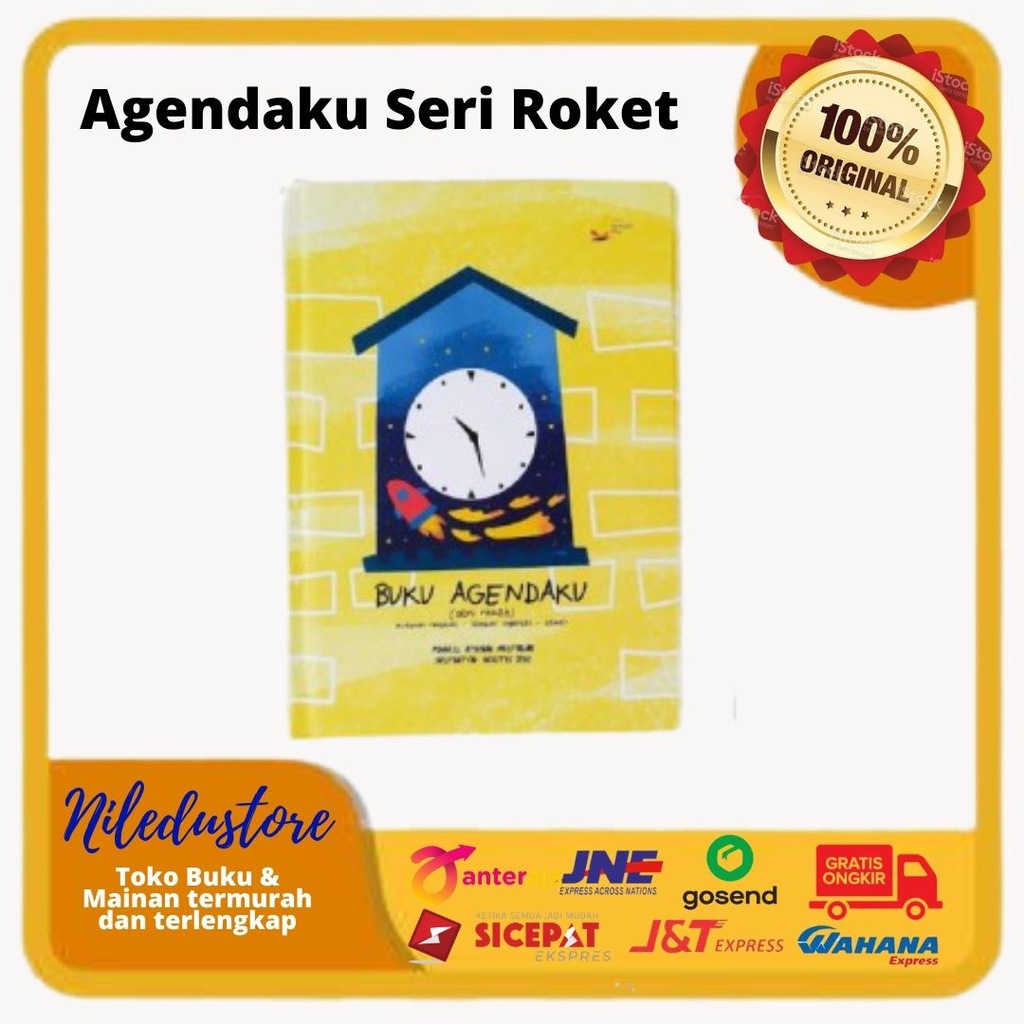 

Buku Agendaku Hardcover Seri Roket (untuk Anak Laki-Laki) Pinisi Samudra Ilmu