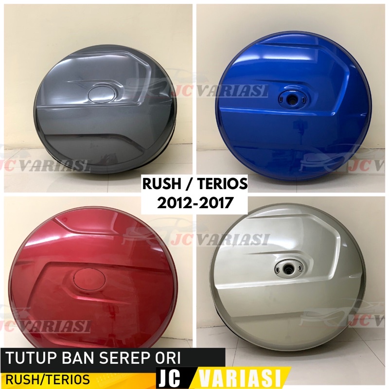 TUTUP COVER BAN SEREP RUSH TERIOS 2012 2013 2014 2015 2016 2017 ASLI ORI TOYOTA