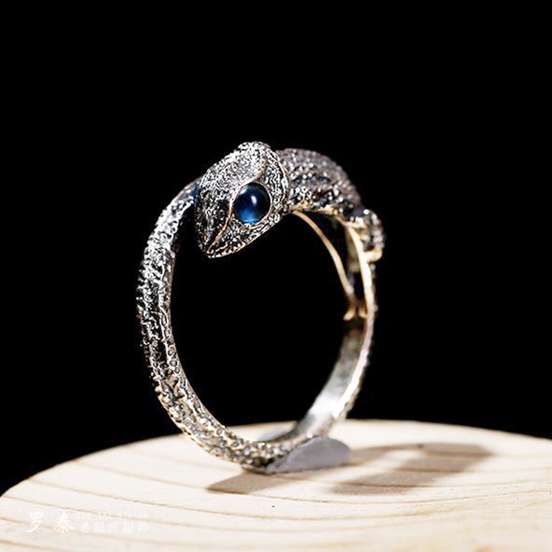 Cincin Bahan 925 silver Gaya China Untuk Pria Dan Wanita