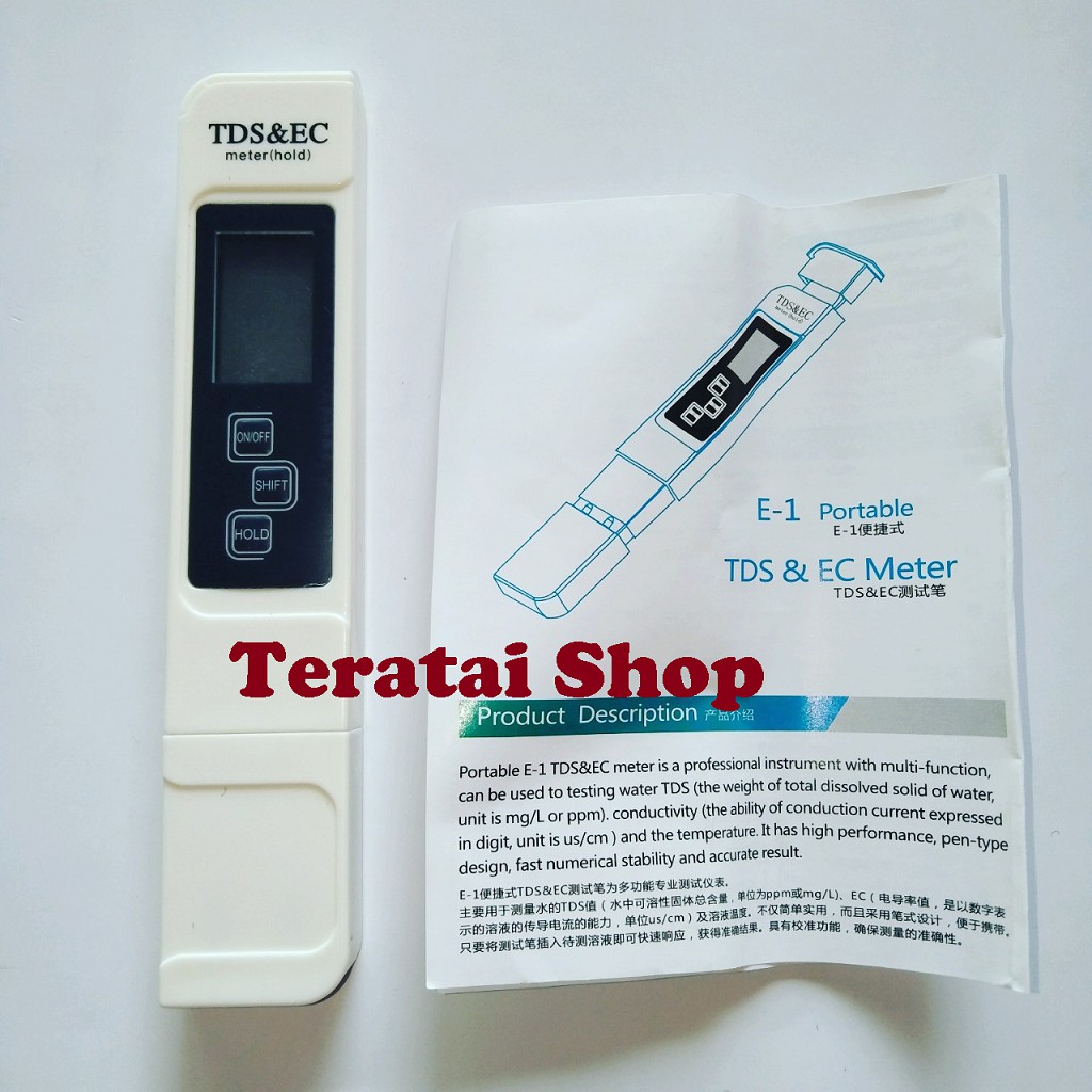 TDS-EC PPM Meter Hidroponik
