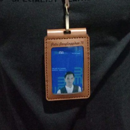 

ID CARD HOLDER / NAME TAG KULIT ASLI