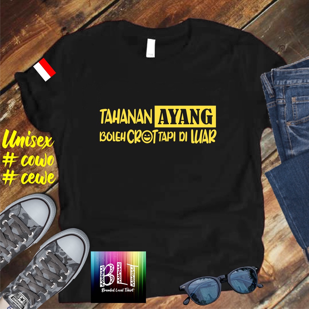 COD PROMO DISKON HAHA../KAOS NEW DEPAN BENDERA TAHANAN AYANG  BOLEH CROT TAPI DI LUAR /KAOS EKSPRESI/KAOS HITS/KAOS BANDUNG/KAOS MURAH/KAOS DISTRO