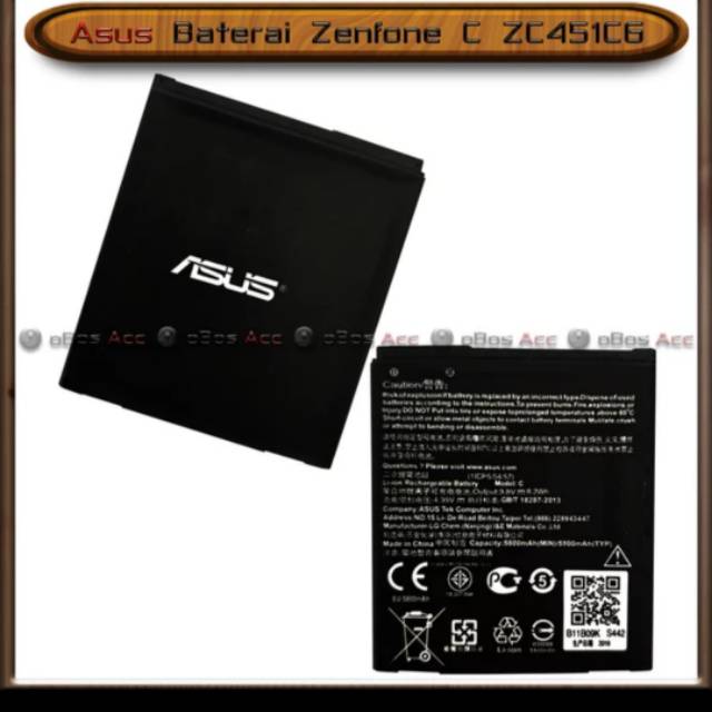 Batre Baterai Asus Zenfone C - 4C Original