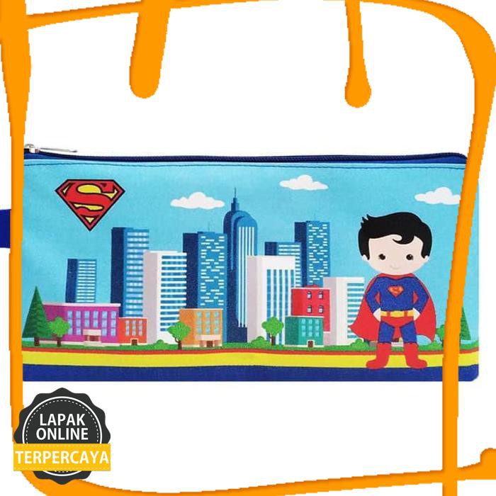 

Original Mini Case Superman Tempat Pensil Stationary Pencil Case Karakter Jaminan Mutu