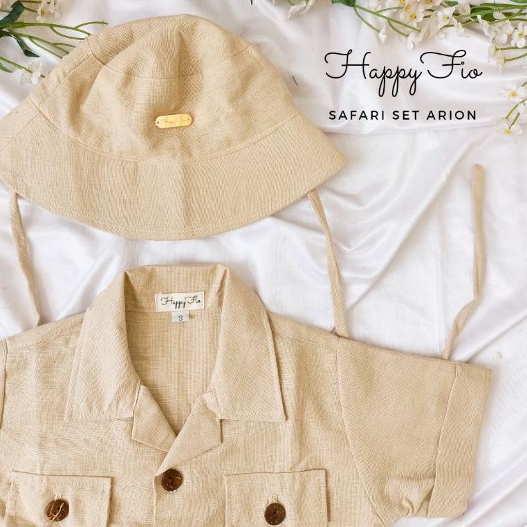 READY Setelan bayi dan anak Safari Set by Happyfio (zoo keeper) 2797 ₹