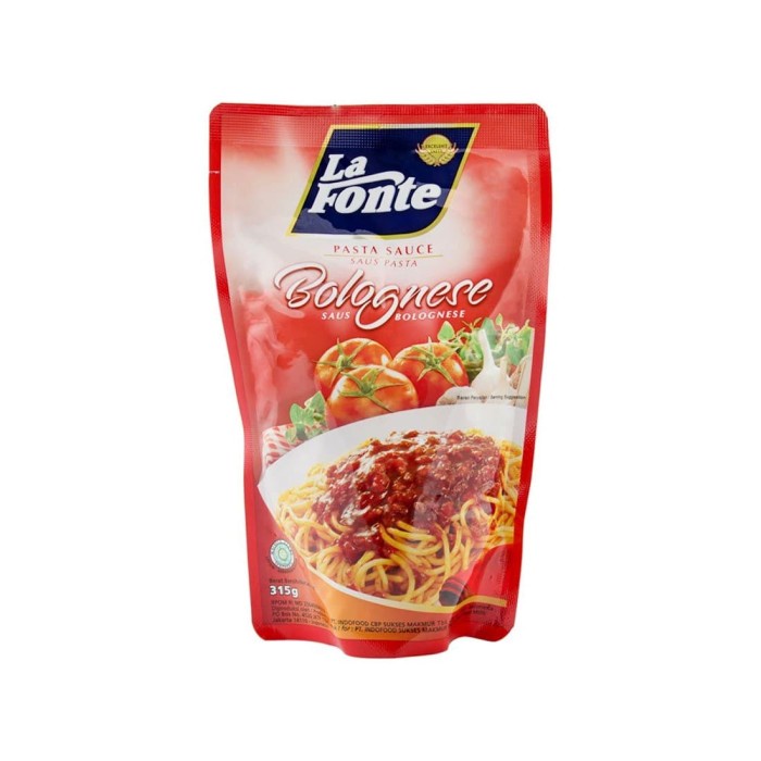 

La Fonte Saus Pasta Bolognese 315gr / Saus Spaghetti Bolognese La Fonte
