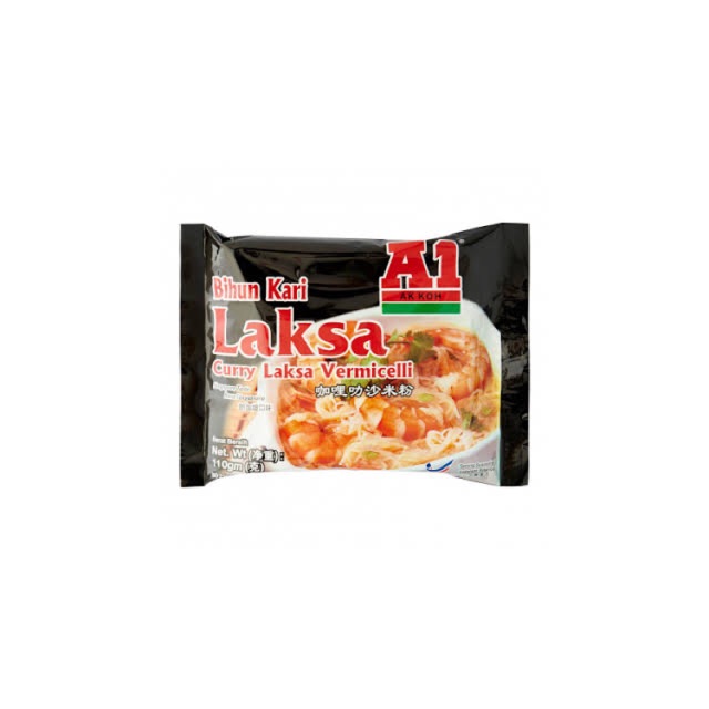A1 INSTANT CURRY LAKSA VERMICELLI 110g