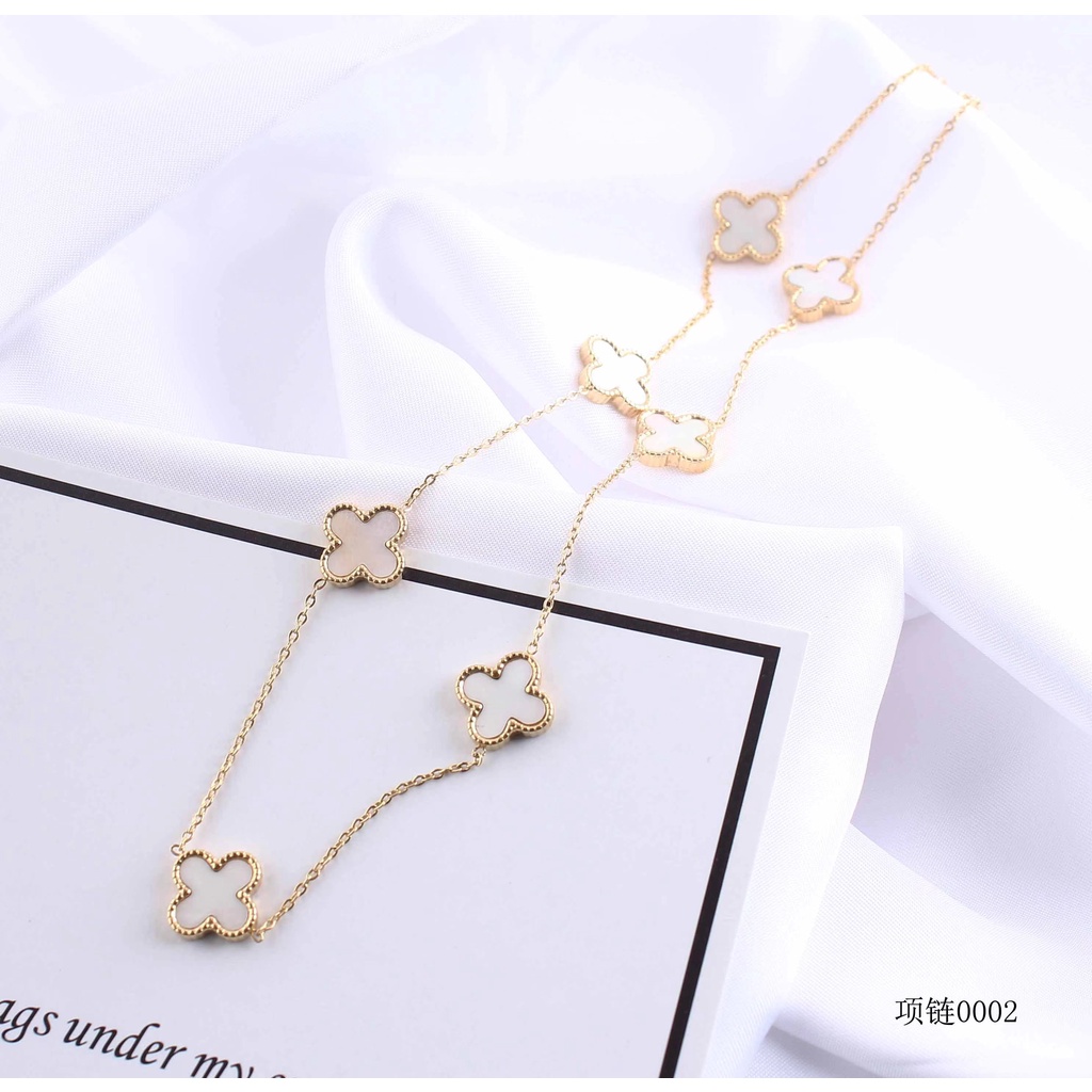 Kalung Titanium Permata Perhiasan Fashion 0002/142