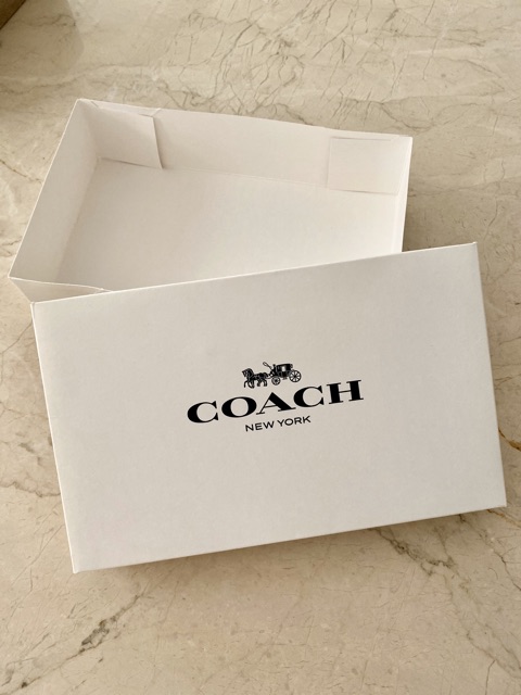 Box Coach original / kotak coach untuk dompet / kartu ucapan coach / paperbag coach