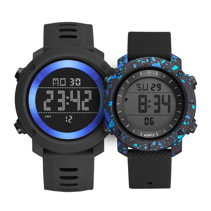 Jual Jam Tangan Couple Pria & Wanita EDIFY 1036 Anti Air 30 M ORIGINAL - Kekinian