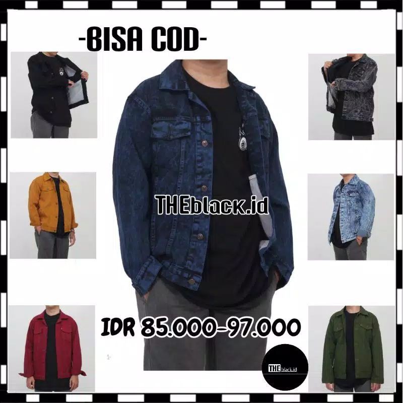 JAKET / JAKET PRIA / JEANS / JEANS PRIA / JAKET JEANS PRIA / COD