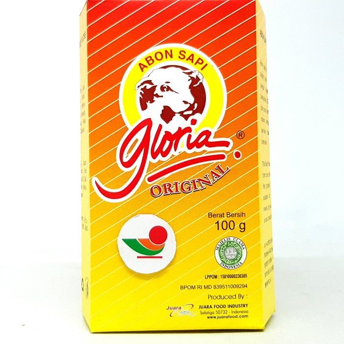 

GLORIA ABON SAPI PCK 100gr | KEMASAN KARTON KECIL ASLI ORI ORIGINAL PEDAS BAWANG AYAM