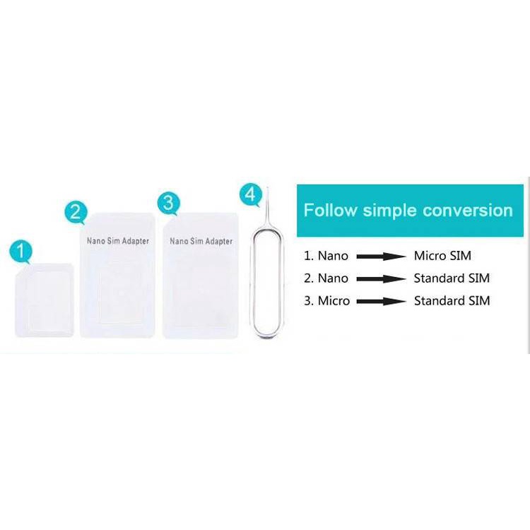 Nano Micro Sim Adapter For lenovo a5000 xiaomi huawei iPhone X 7 8 6 6S SE 6 5S Samsung S9 S8 S7 edge Plus Sim Holder Adaptador