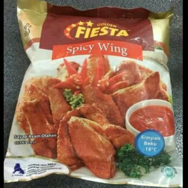 

Golden fiesta spicy wing 500gr