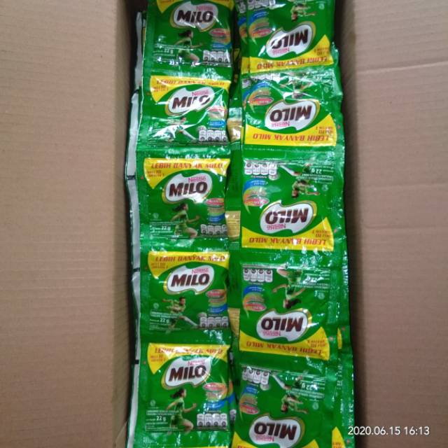 

SUSU MILO SASET PER RENCENG ISI 10