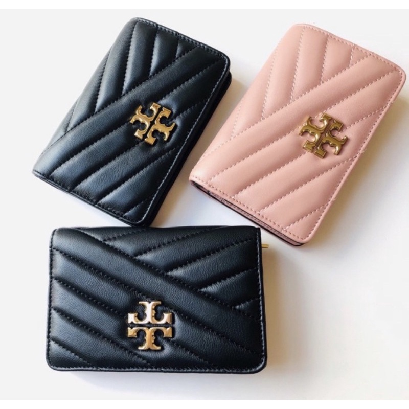 Tory Burch Kira Chevron Medium Slim Wallet (56607)