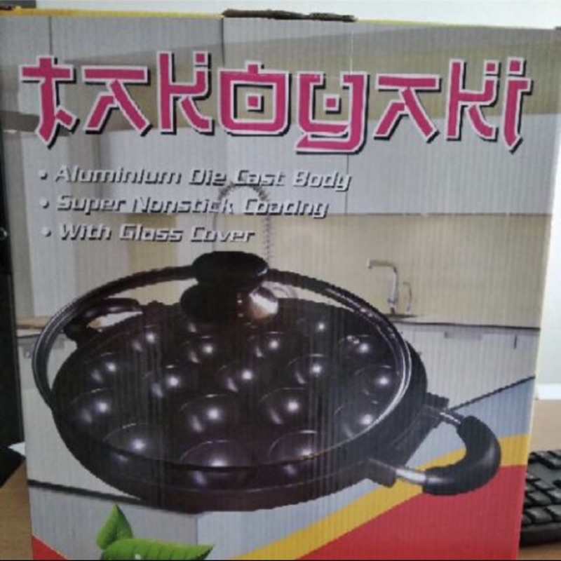 cetakan takoyaki 19 lubang