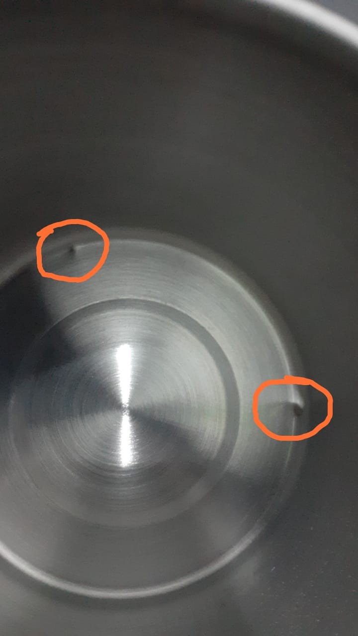 B-101 Oil Pot Stainless 12 Cm / Saringan Minyak 1.2 Liter Bq