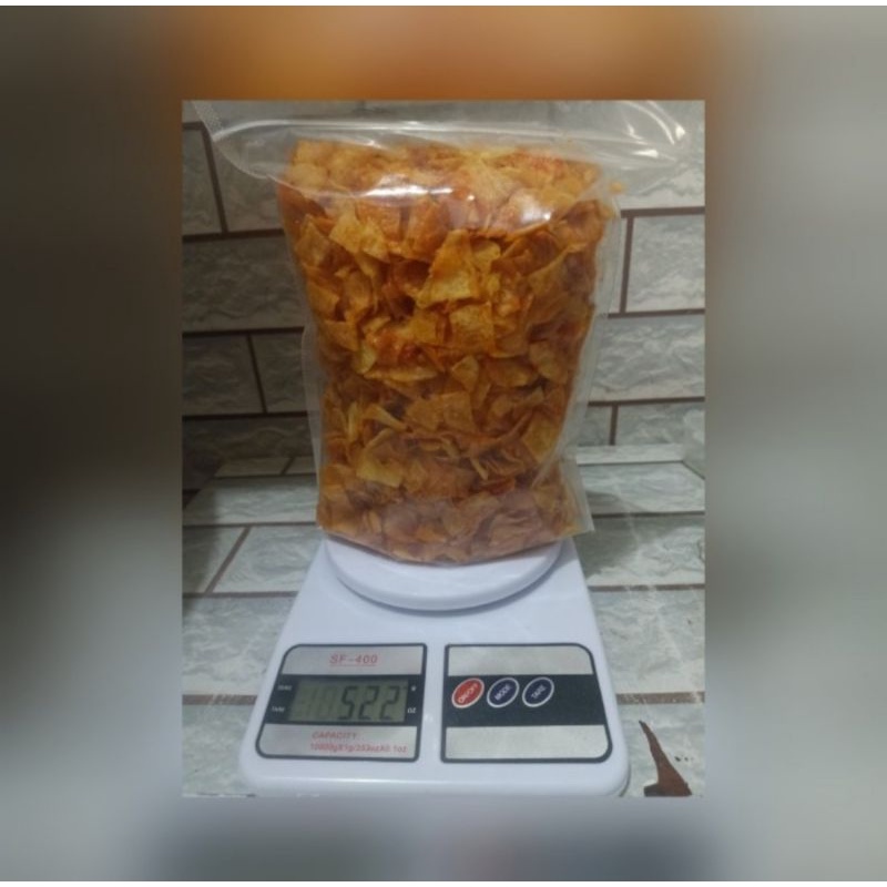 KERING TEMPE KENTANG KACANG  500GRAM NON MSG ENAK GURIH RENYAH TANPA 100% HOMEMADE