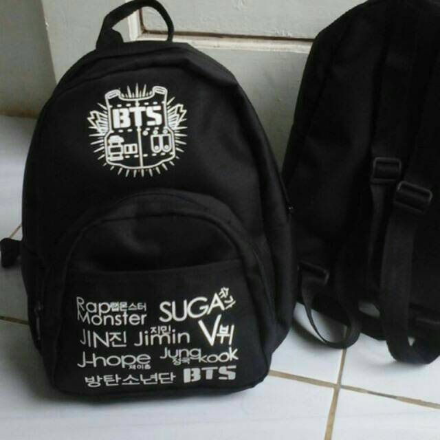 Tas BTS mini ransel kpop bangtan boys