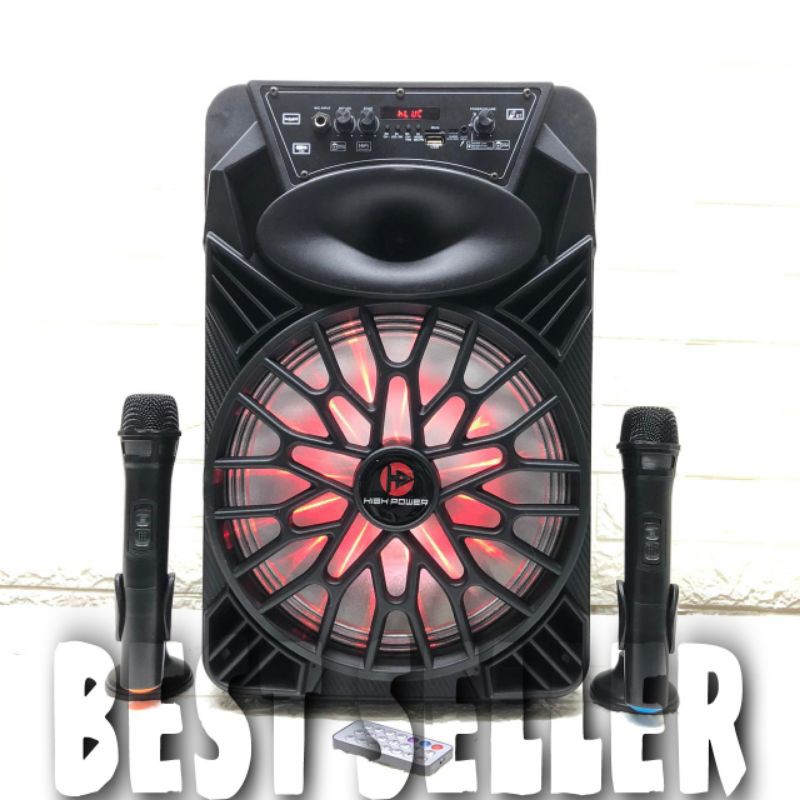 Speaker Bluetooth High Power 777 Portable Wireless 12 Inch Original