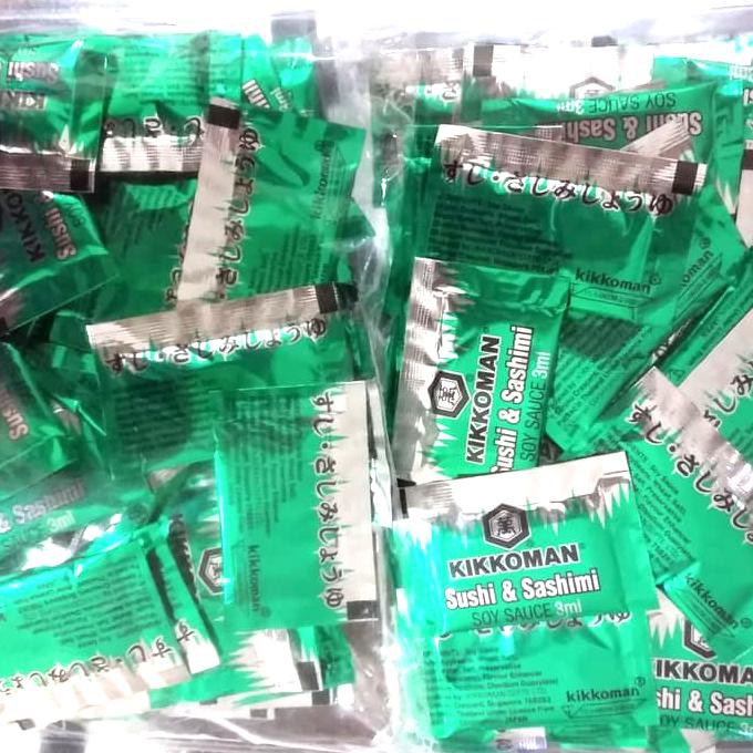 

Sale Kikkoman Sushi Sashimi Shoyu Soy Sauce 3Ml 100Pcs