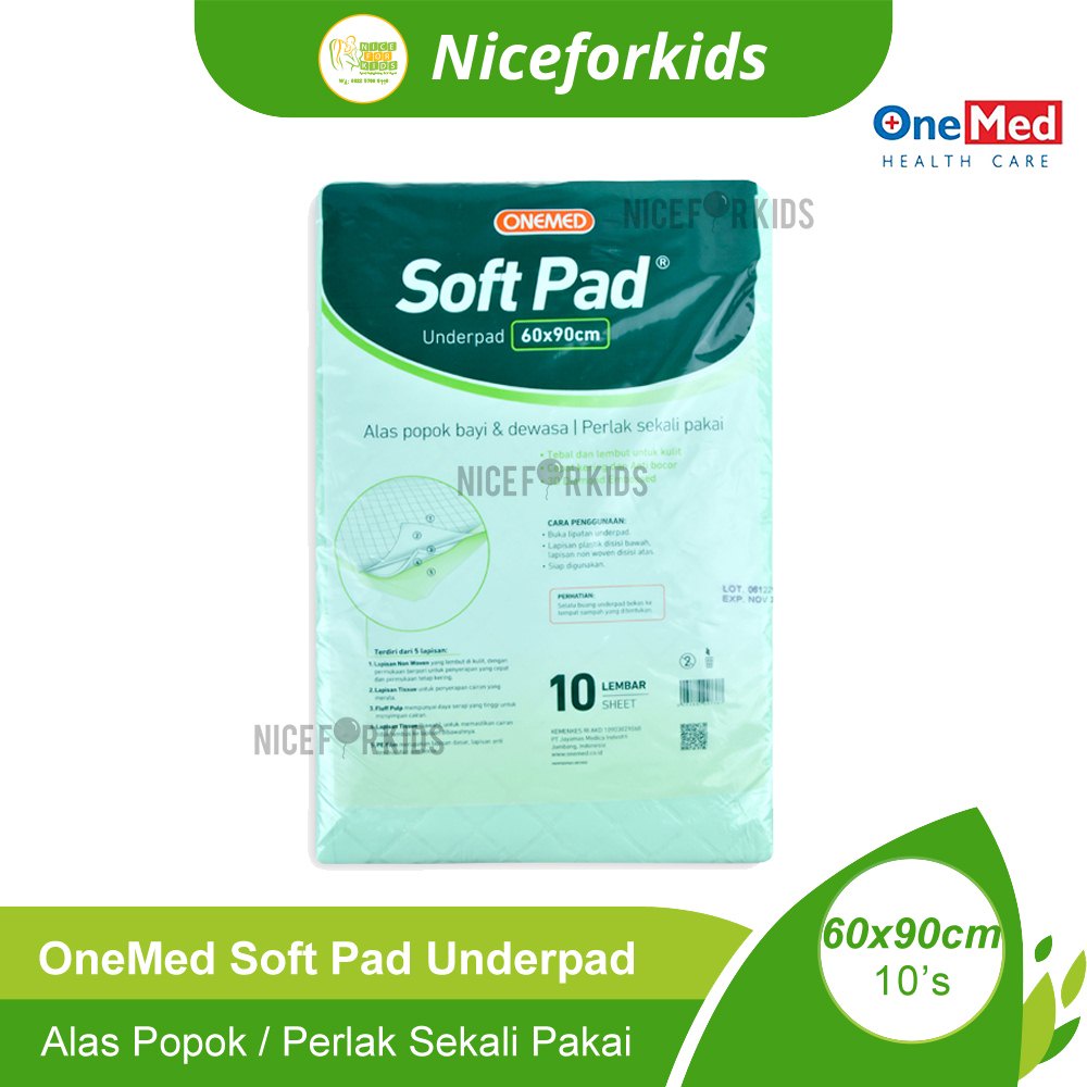 Onemed Upad Underpad / Alas Ompol / Perlak Selaki Pakai