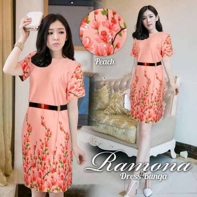 Ramona dress bunga