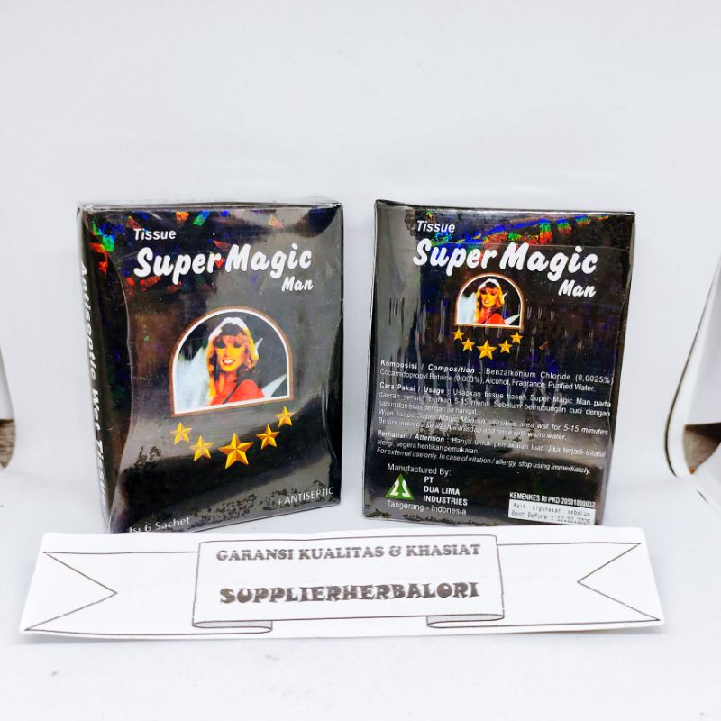 Tissue Magic Super Magic Man