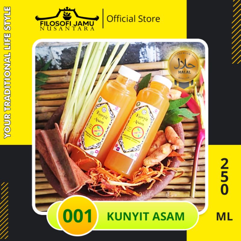 

Jamu Kunyit Asam 250 ML