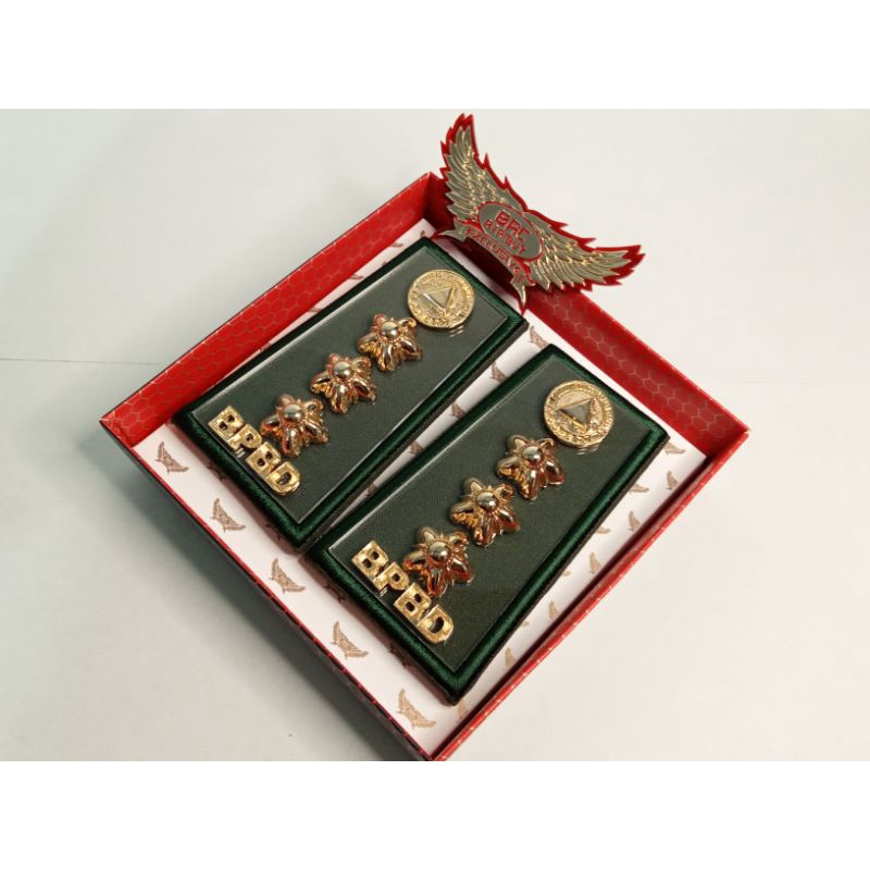 Pangkat Pdh BPBD 4B Kain Akrilik