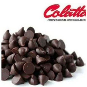 

Colatta Dark Chocolate Chips 250gr / Bakestable Chocochip / Choco Chip Coklat butir cokelat kukis