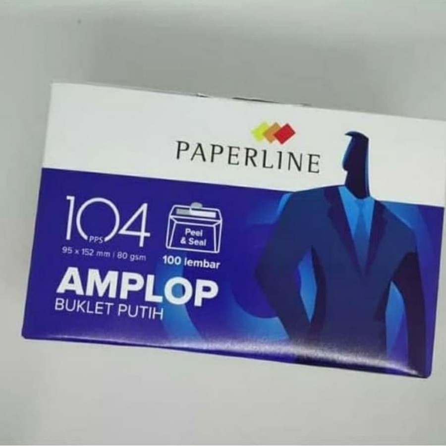 

Amplop Paperline 104 / Amplop putih kecil / Amplop polos Paperline